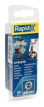 RAPİD Kuşgözü Delik Halka 6mm 25'li