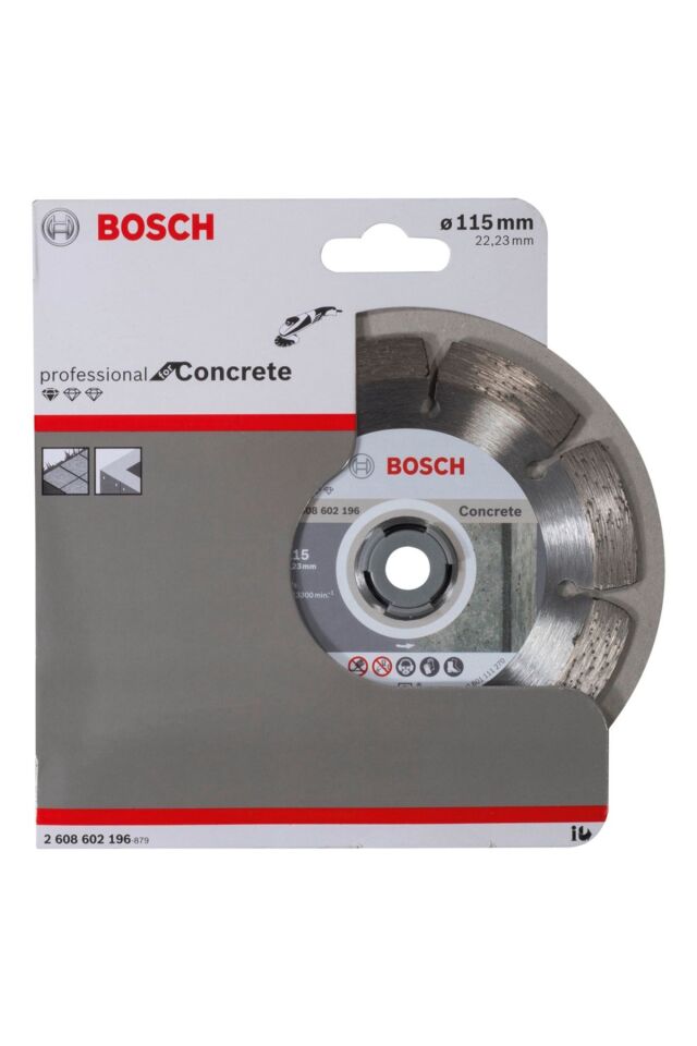 Bosch Elmas Kesme Disk SFConcrete 115x22.23mm