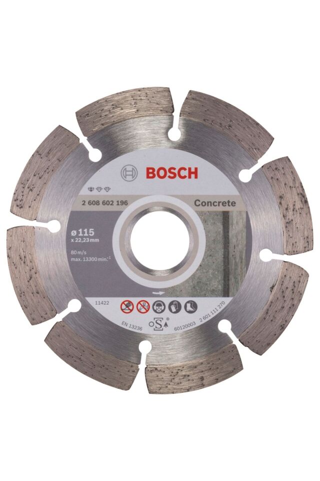 Bosch Elmas Kesme Disk SFConcrete 115x22.23mm