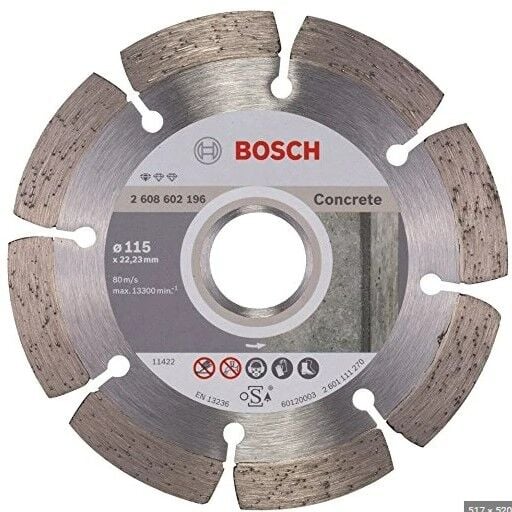 Bosch Elmas Kesme Disk SFConcrete 115x22.23mm