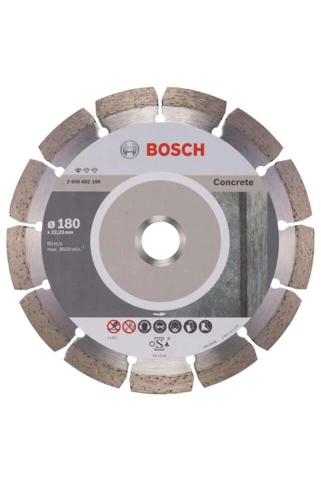 Bosch Elmas Kesme Disk SFConcrete 180x22.23mm