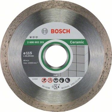 Bosch Elmas Kesme Disk SFCeramic 125x22.23mm