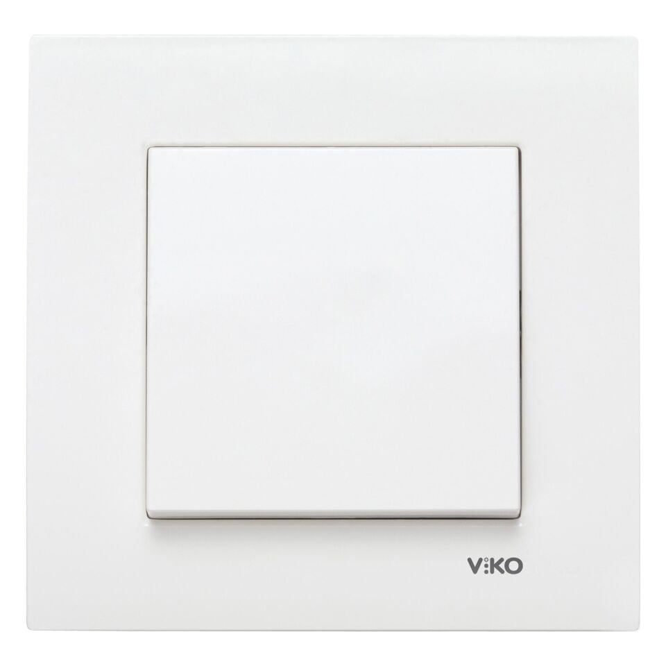 Viko Karre Beyaz Anahtar Çerçeveli
