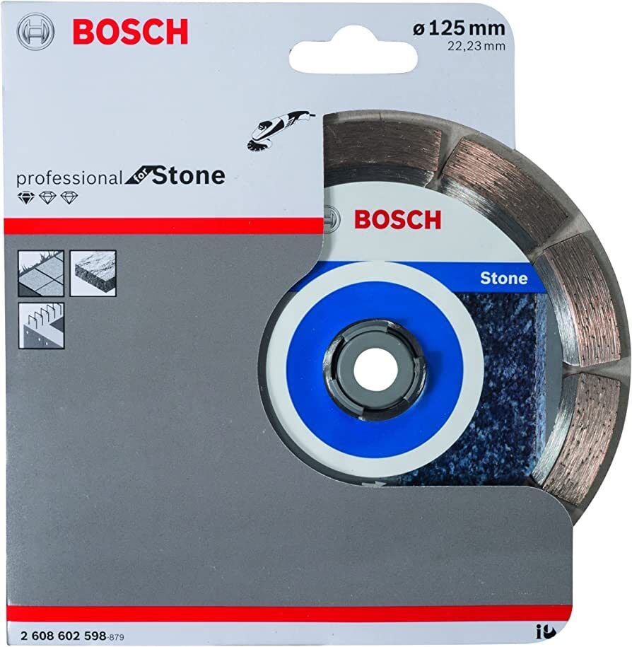 Bosch Elmas Kesme Disk SFStone 125x22.23mm