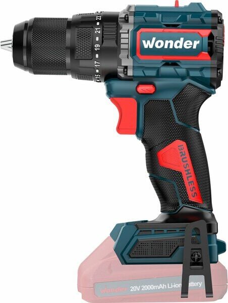 Wonder Kömürsüz Şarjlı Darbeli Matkap Li-Ion 85nm 20 V Aküsüz