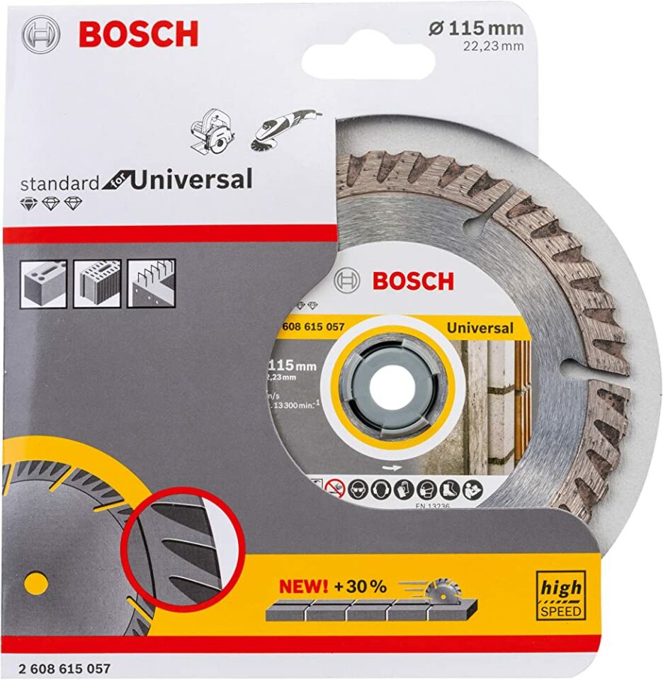 Bosch Elmas Kesme Disk SFUniv 115x22.23mm