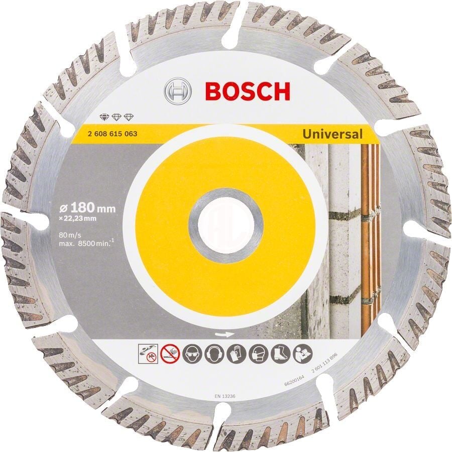 Bosch Elmas Kesme Disk SFUniv 180x22.23mm