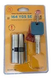 Kale 164/YGS Yüksek Güvenlikli Emniyet Kartlı Barel 68mm Nikel