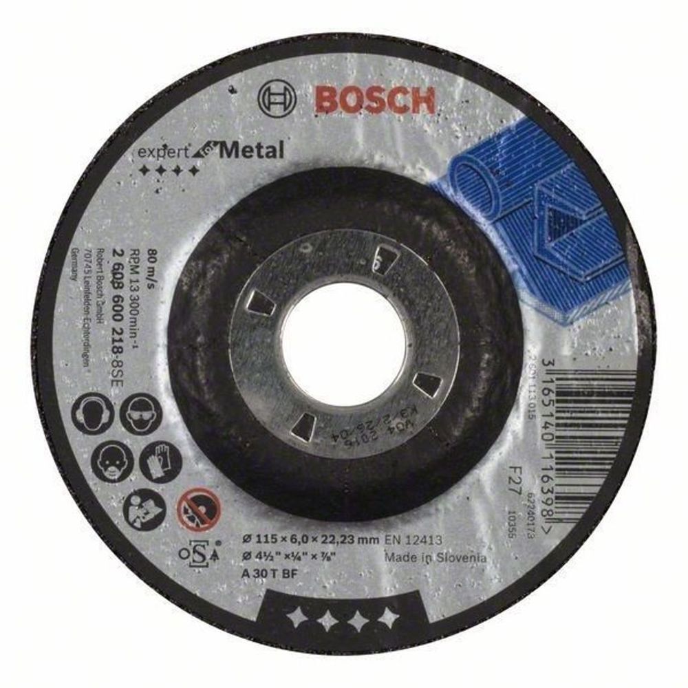 Bosch Ex Metal Taşlama Taşı 115X6.0mm