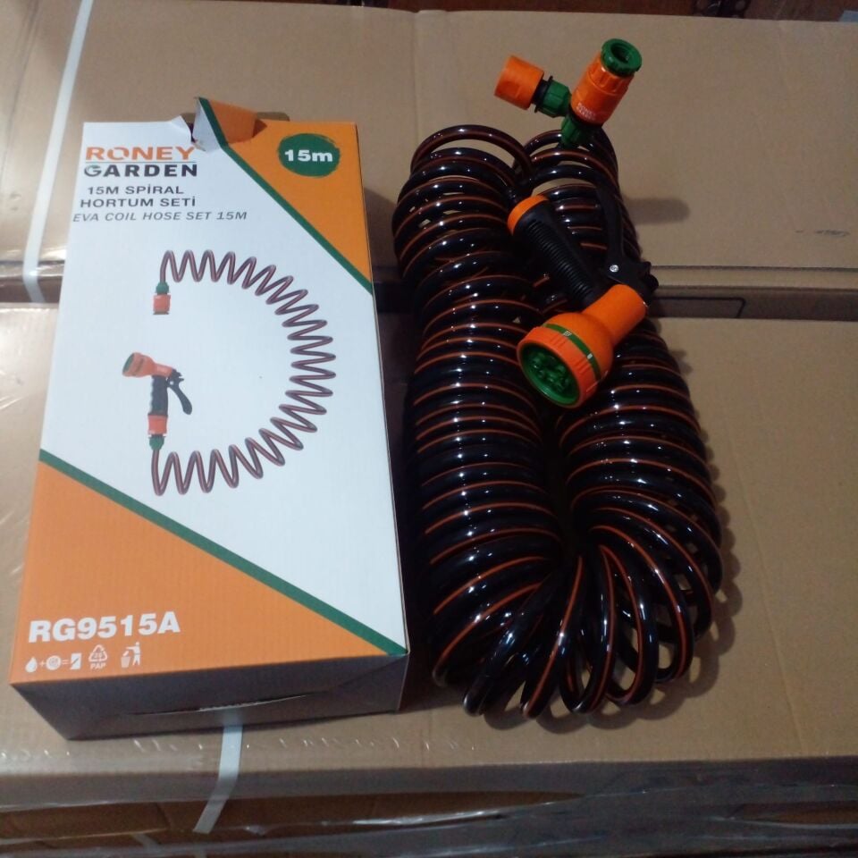 Roney Garden Spiral Hortum Seti 15Mt