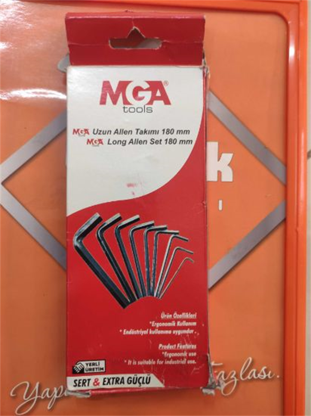 Nikel Allen Takımı Uzun 9 Parça