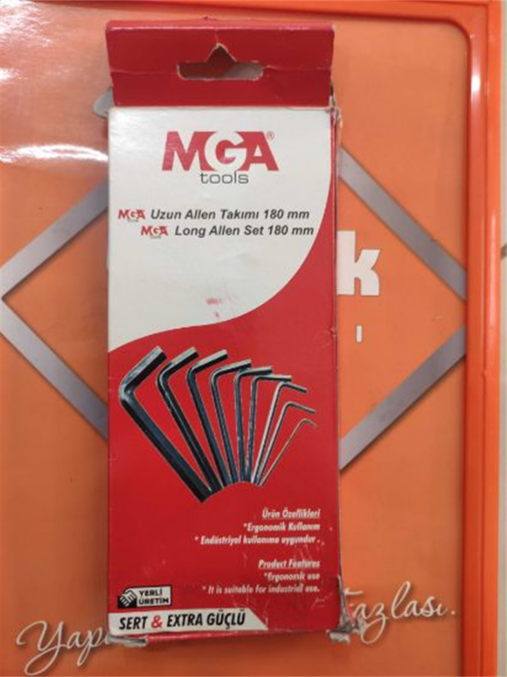 Mga Nikel Allen Takımı Uzun 9 Parça