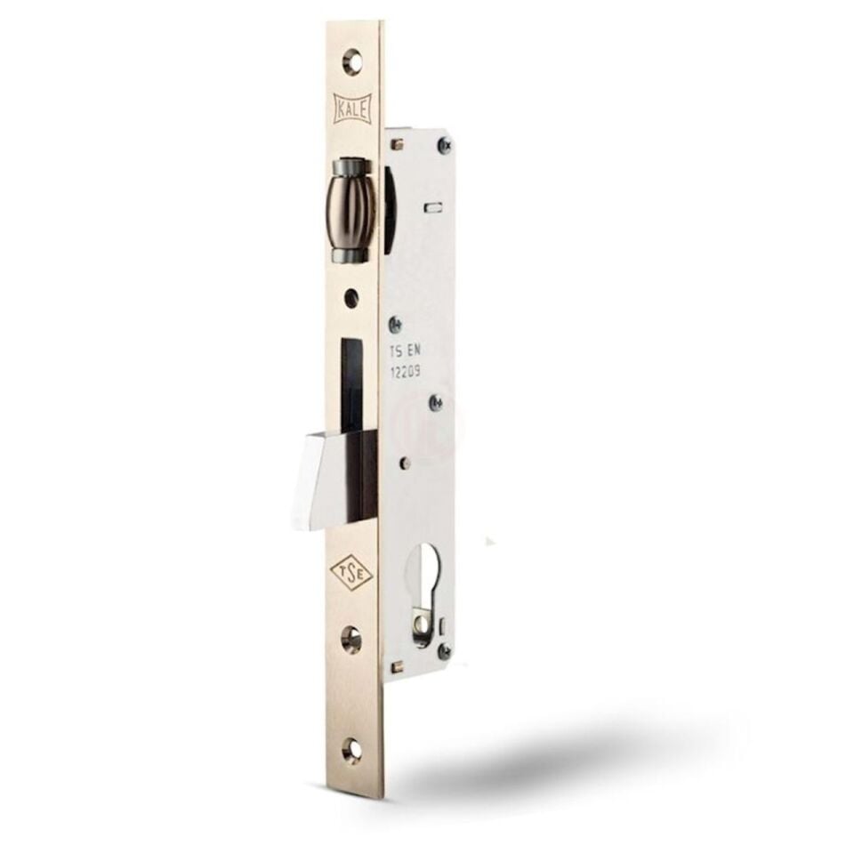 Kale Kİilit 255 Silindirli Düşme Dilli Makaralı Kilit 25mm Nikel