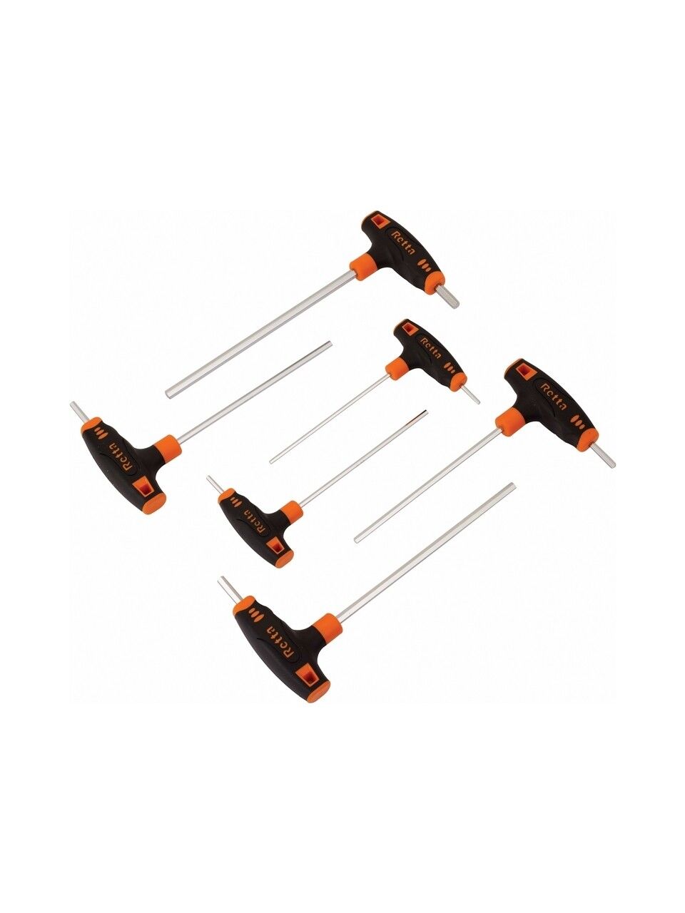 RETTA T Saplı Allen Anahtar Takımı 6 parça