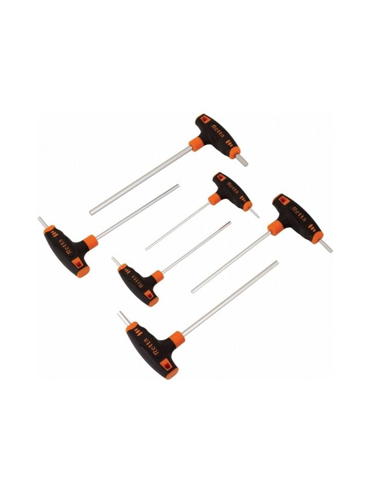 RETTA T Saplı Allen Anahtar Takımı 6 parça