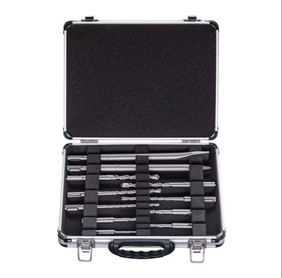 Bosch SDS-Plus 11'li Alüminyum Çantalı Uç ve Keski Seti