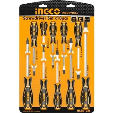 Ingco 10 Parçalı Tornavida Seti HKSD1028