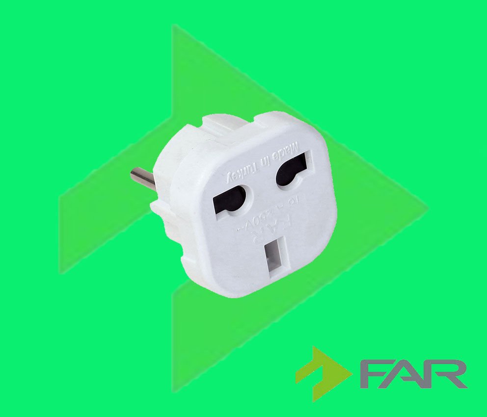 Far İngiliz Adaptör Fişi