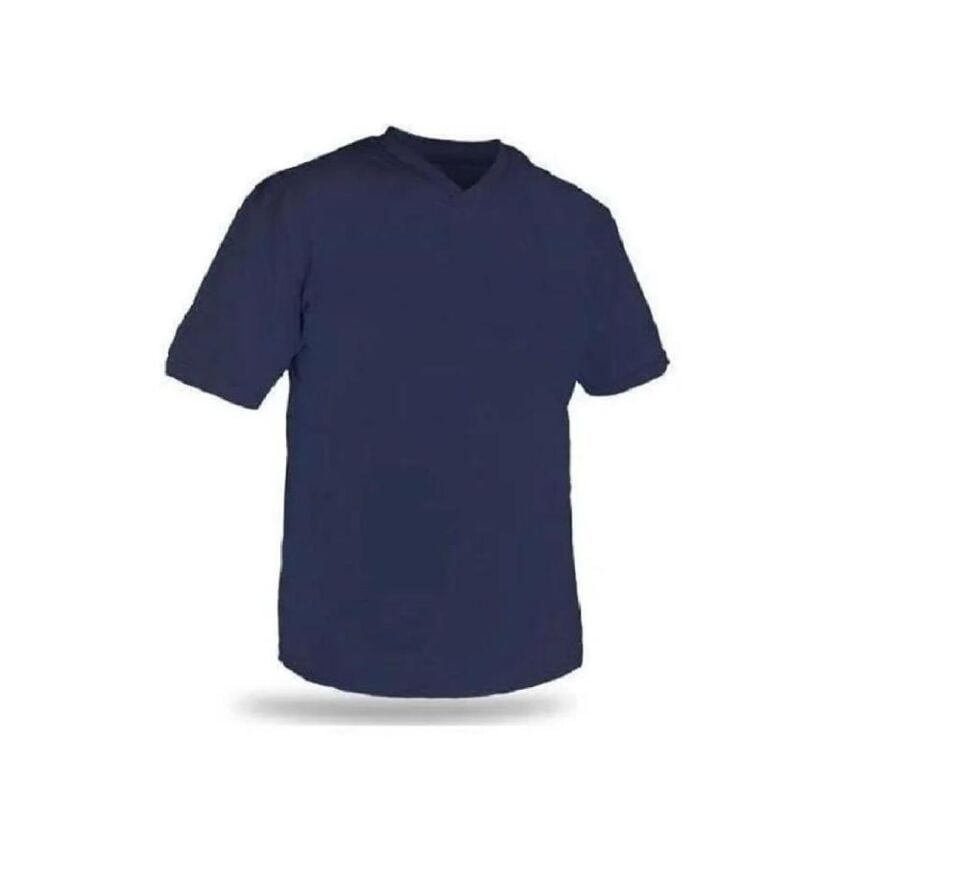 T-Shirt V Yaka Kısa Kollu (XL)