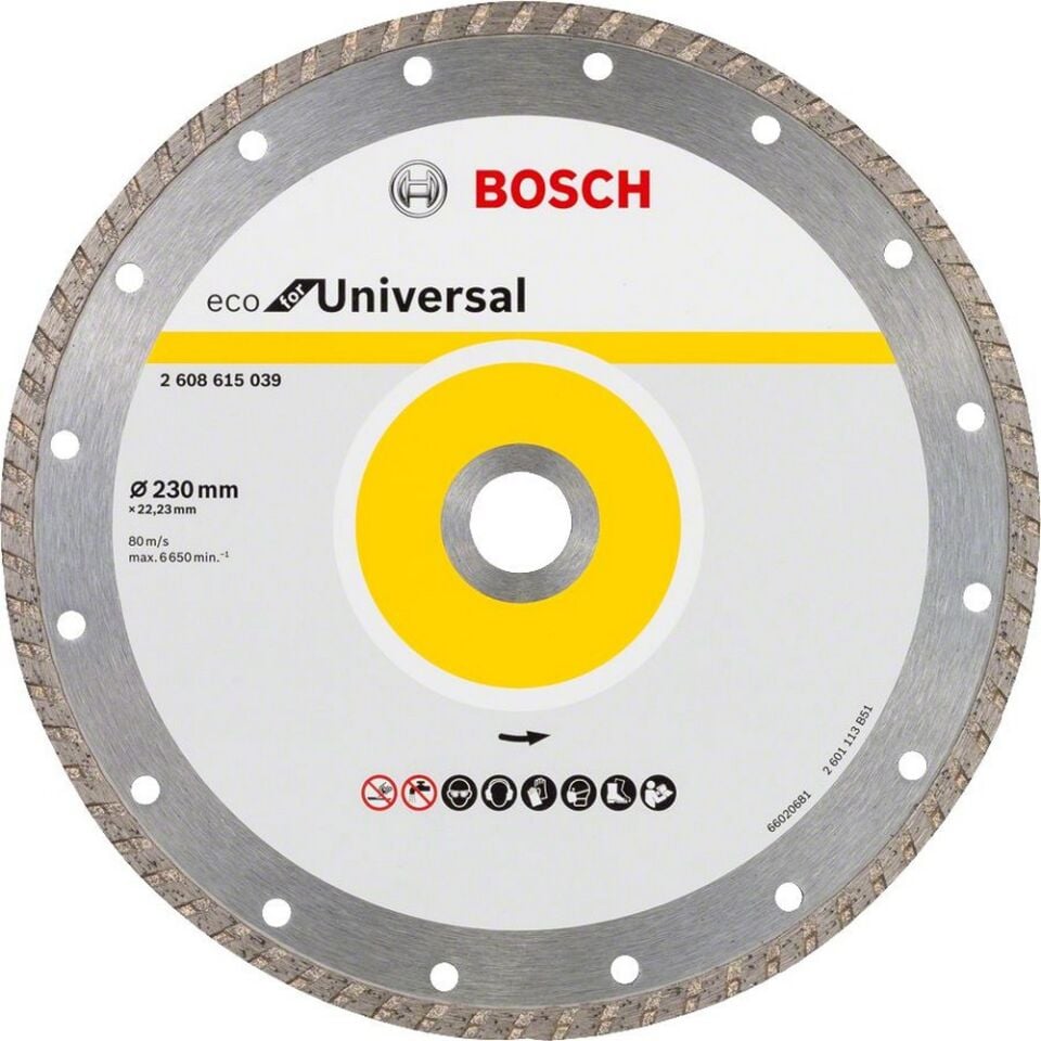 Bosch Elmas Kesme Disk EFUnivT 230x22.23mm