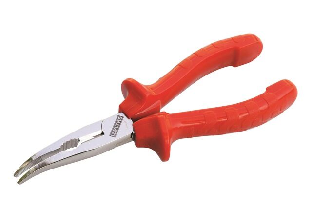 İZELTAŞ  Uzun Kargaburun Eğri Uçlu Rod 180 mm