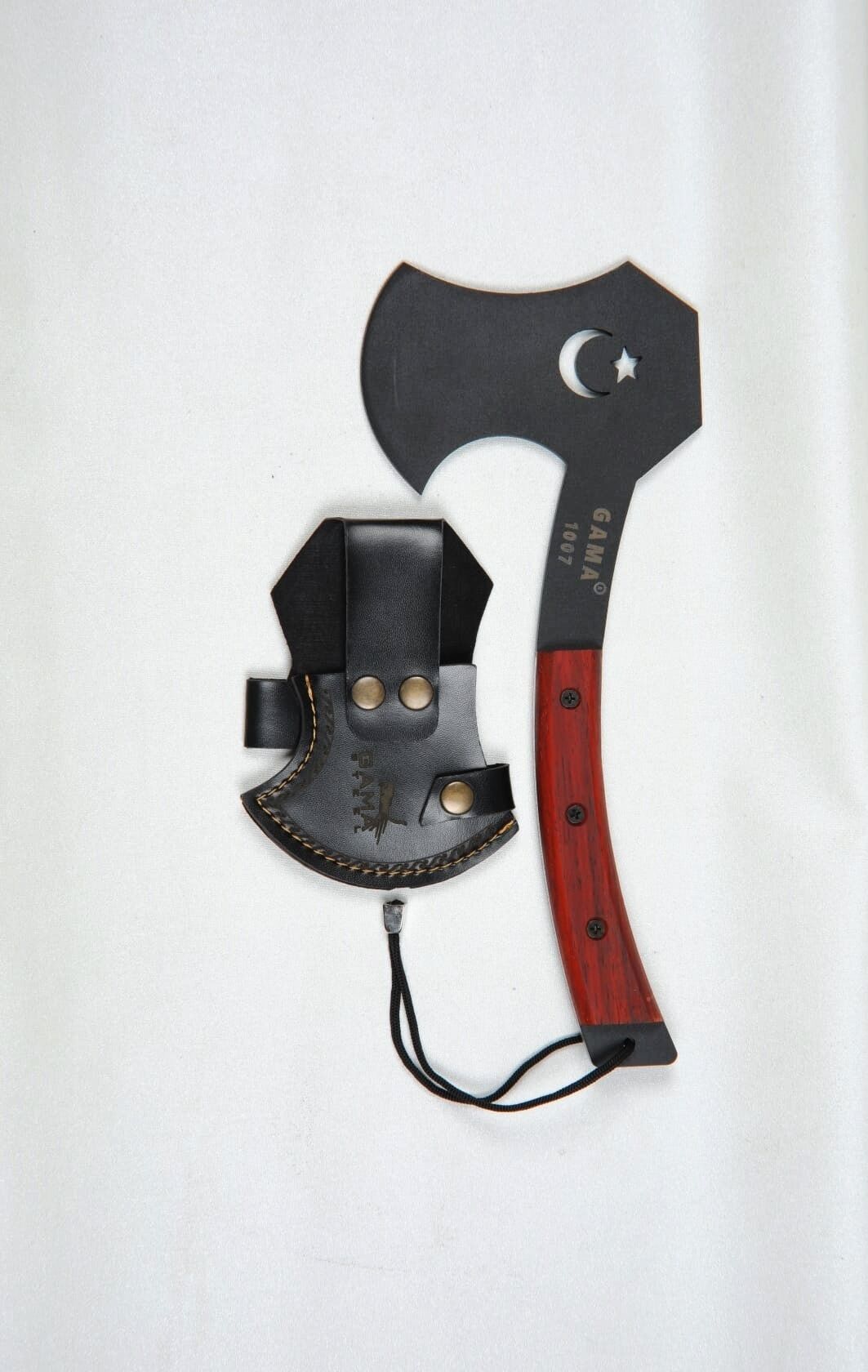 Gama Steel Kamp Baltası Kılıflı (KB 1007)