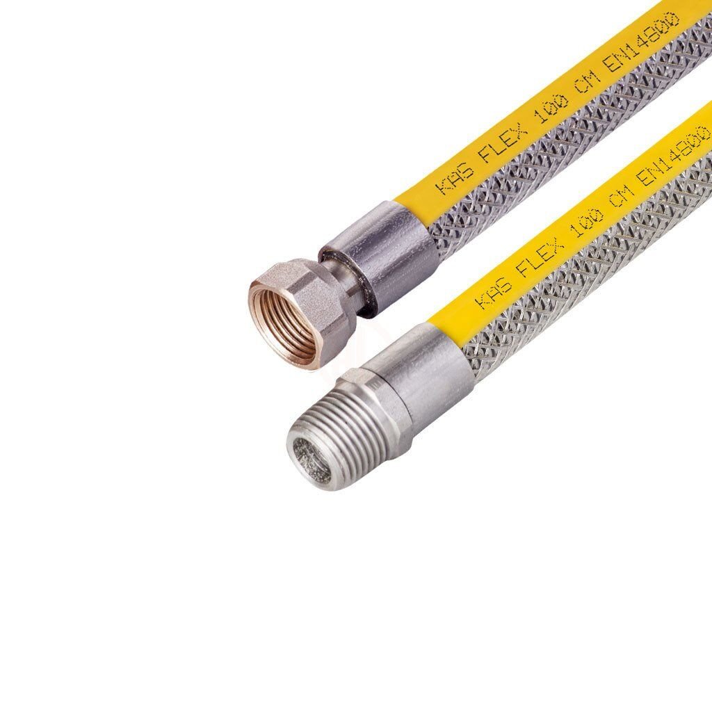Kas 1/2-1/2 150 Cm Örgülü Doğalgaz Flex