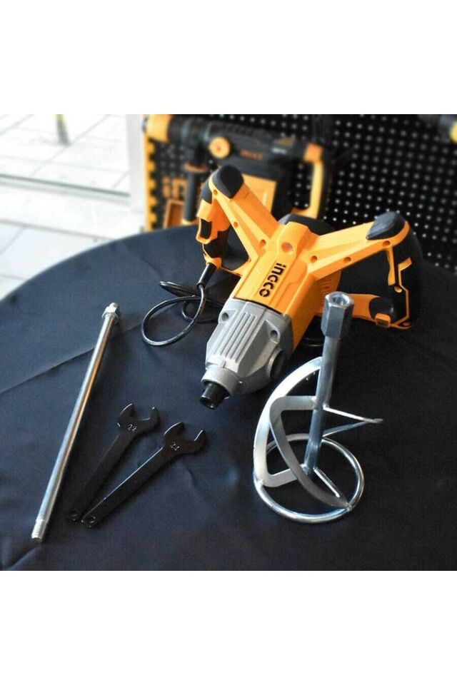 İngco Endüstriyel Elektrikli Boya Ve Harç Karıştırıcı 1400 W