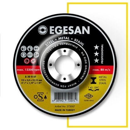 Egesan Pro Metal Kesici 180x3,0x22,23