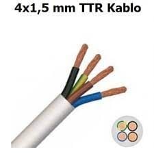 Ttr Kablo 4x1.5mm