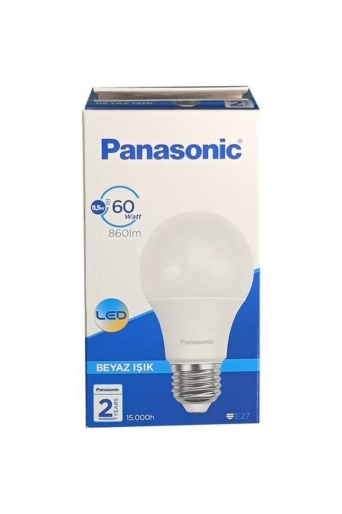Panasonic E27 Led Ampul Beyaz 8.5 Watt