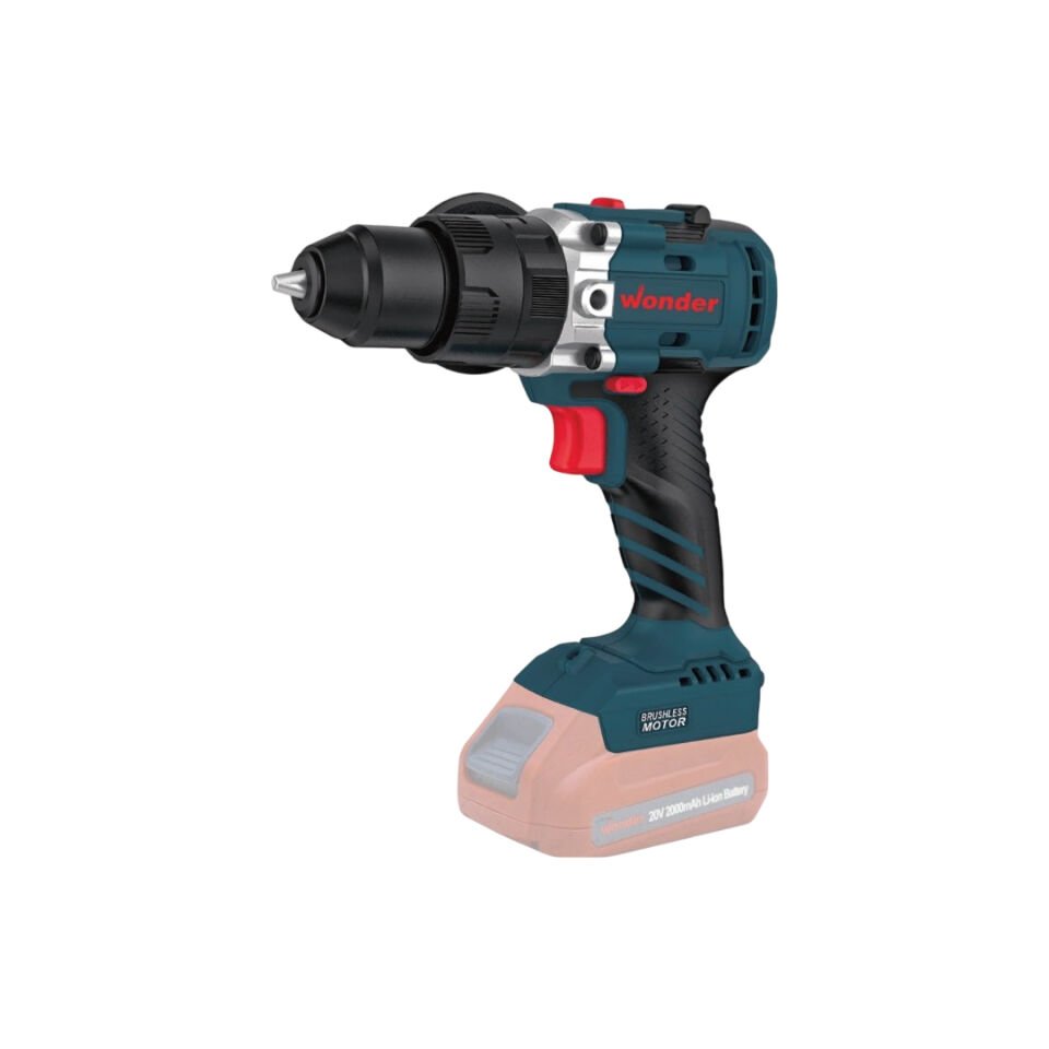 Wonder Kömürsüz  Şarjlı Darbeli Matkap Li-Ion 20 V 80Nm Aküsüz