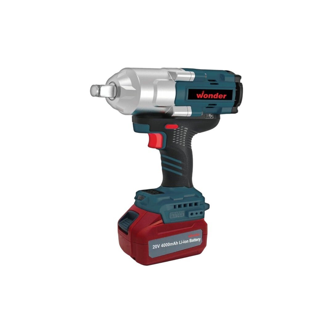 Wonder WAS12S4 20V 4.0Ah Li-ion Çift Akülü Kömürsüz Somun Sıkma 1300Nm