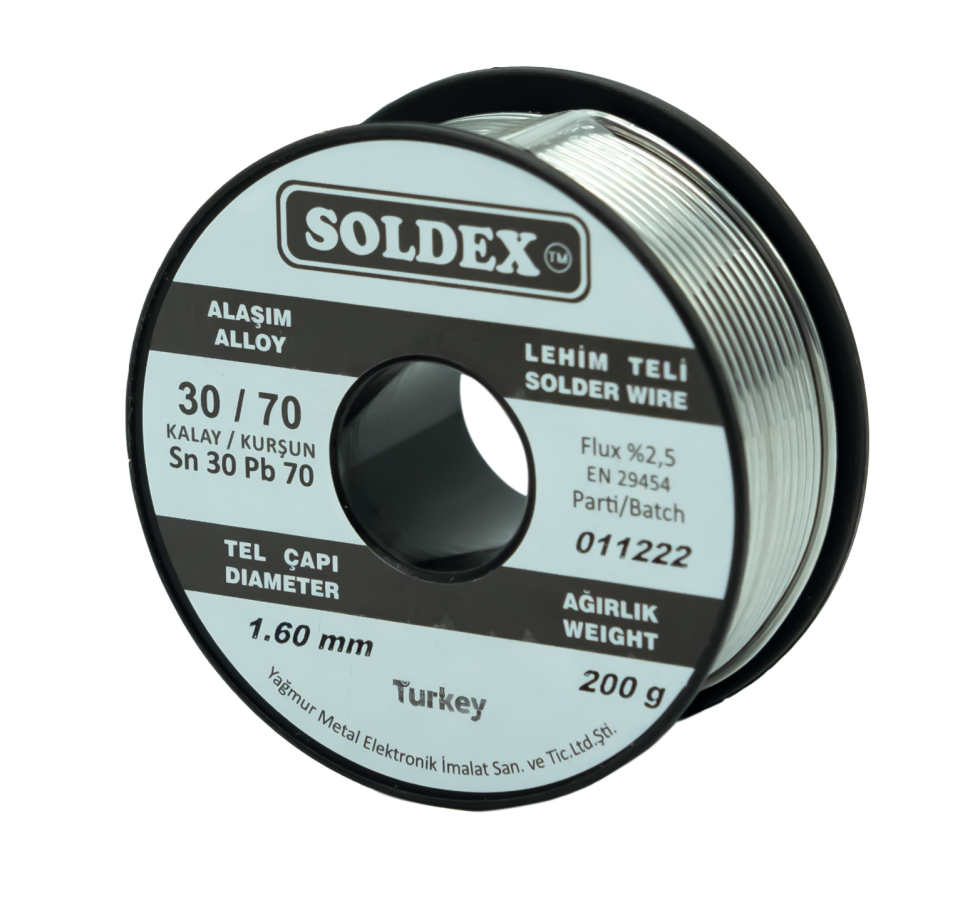 Lehim Teli 1.6mm SN30/PB70 200gr - 026