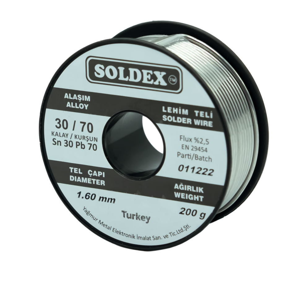 Lehim Teli 1.6mm SN30/PB70 200gr - 026