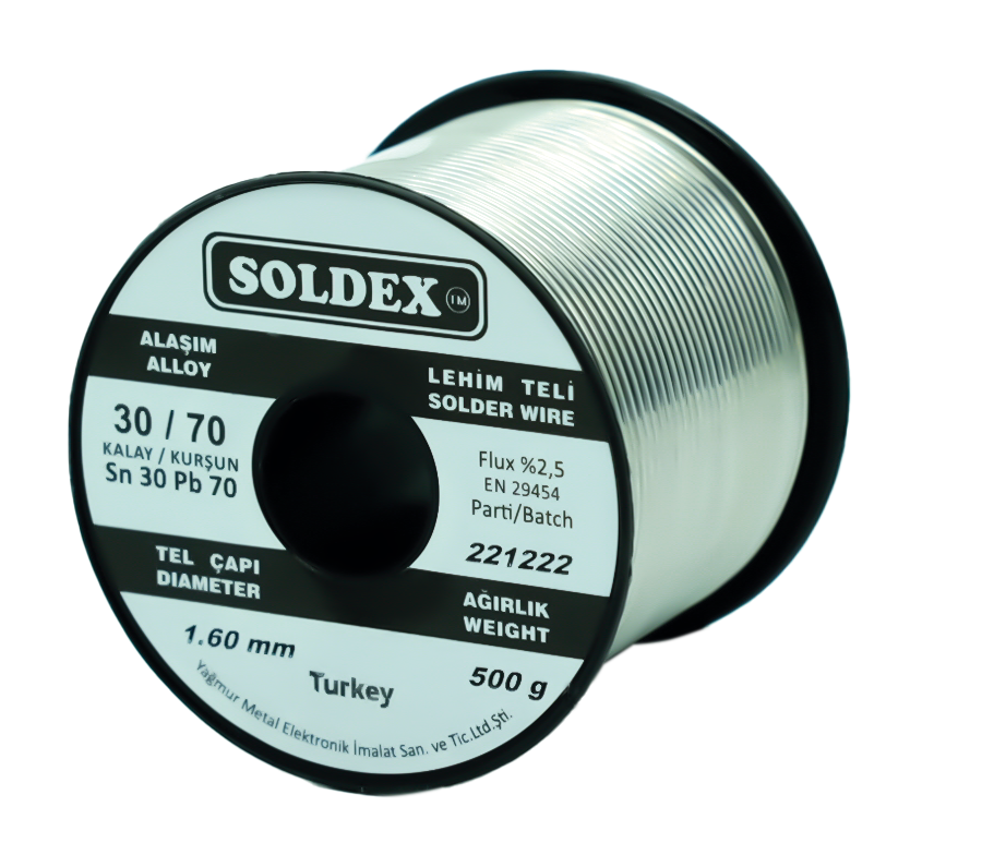 Lehim Teli 1.6mm SN30/PB70 500gr - 014