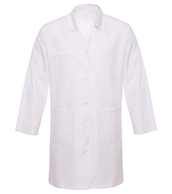 İş Önlüğü Alpaka Kumaş Beyaz XL