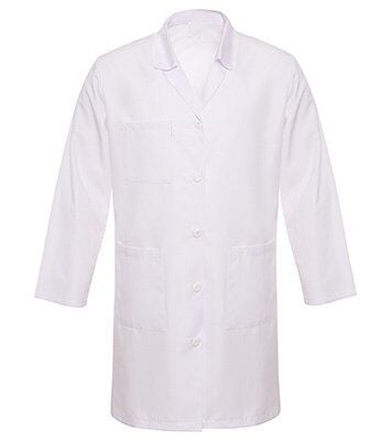 İş Önlüğü Alpaka Kumaş Beyaz XL