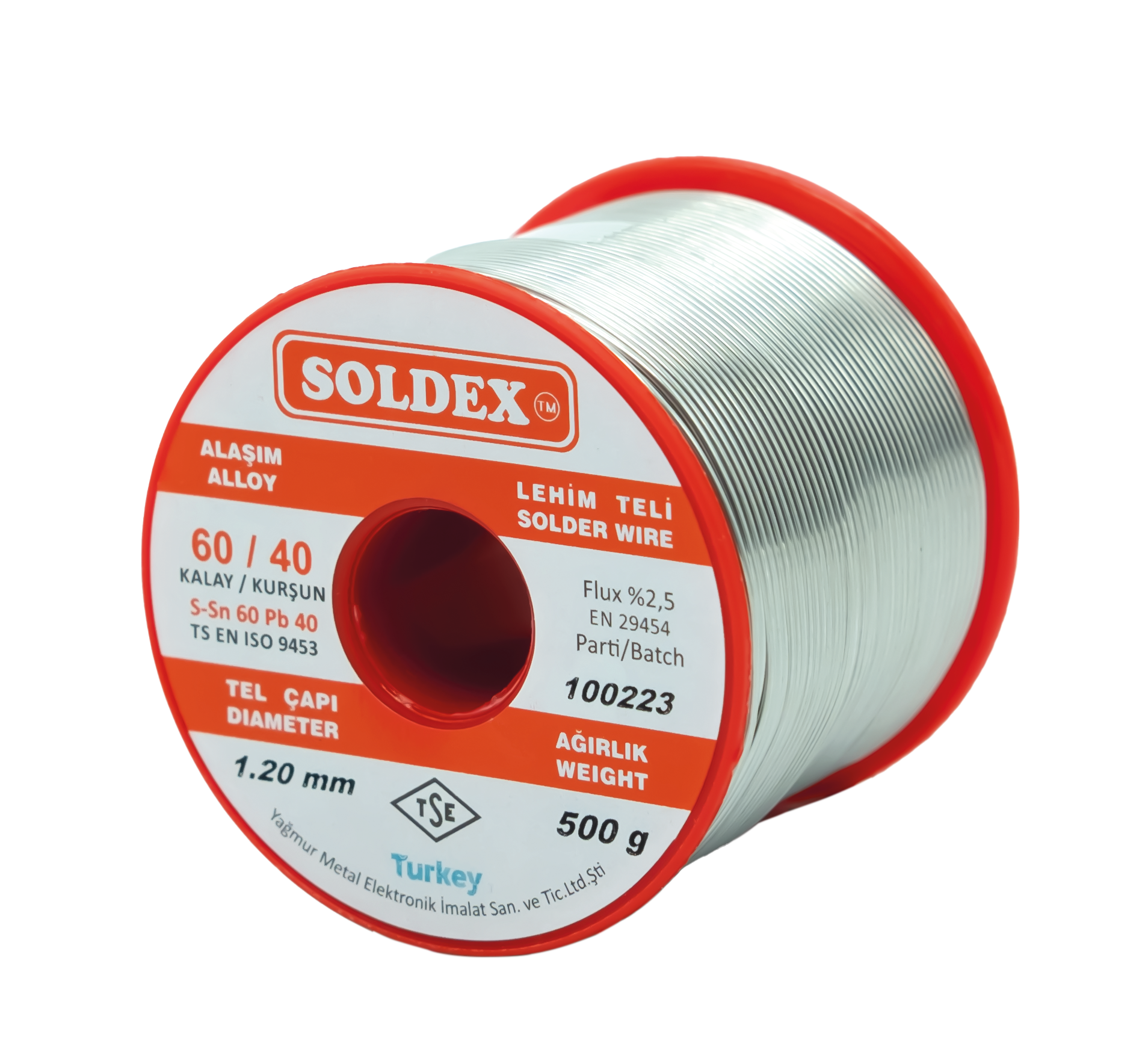 Lehim Teli 1.2mm SN60/PB40 500gr - 007