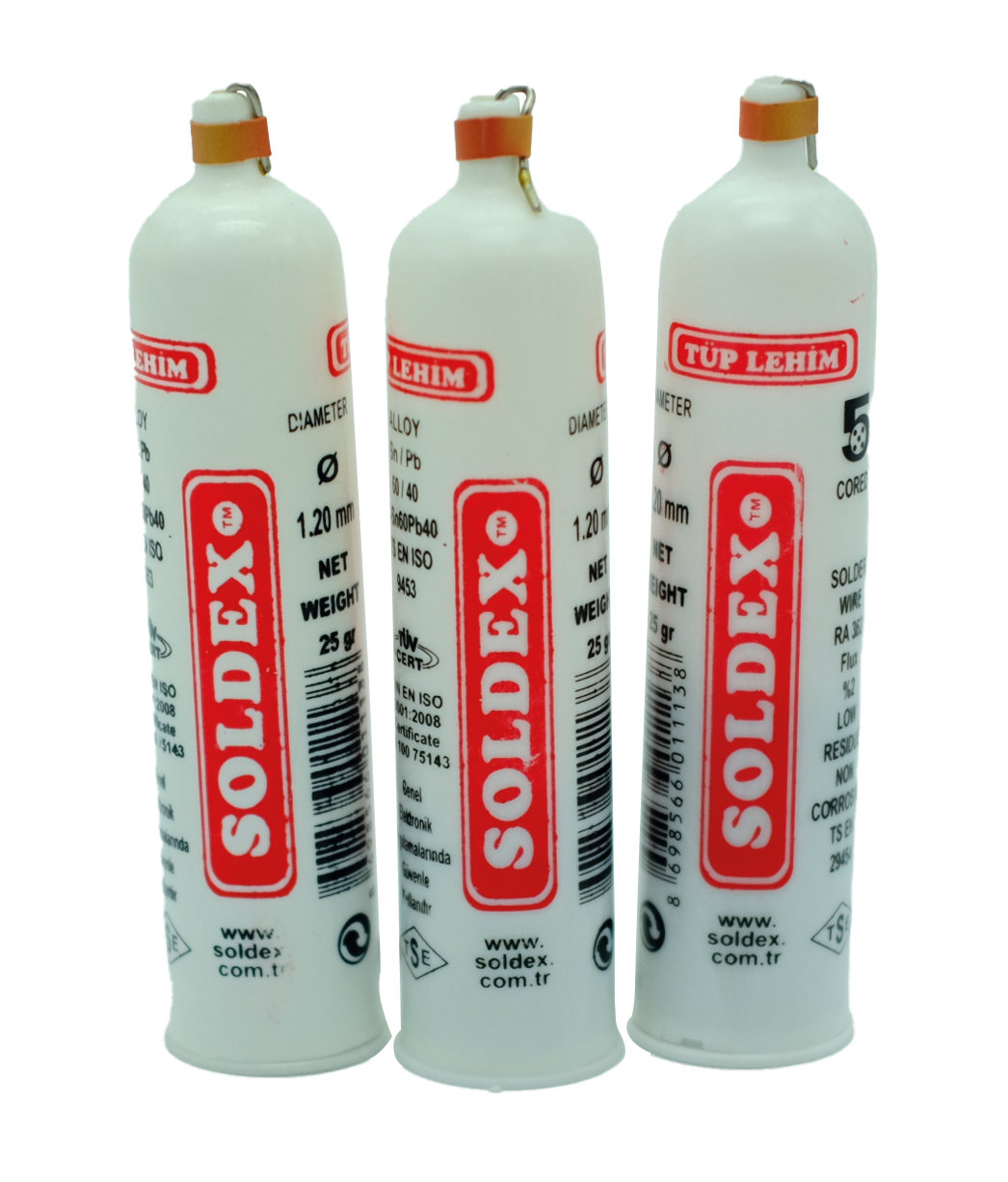 Lehim Tüp Teli 5 Kanallı 1.2mm 10 Gram