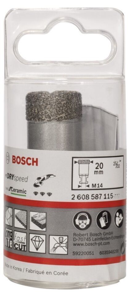 Bosch Dry Speed BfC Elmas Delici Uç 20x35mm