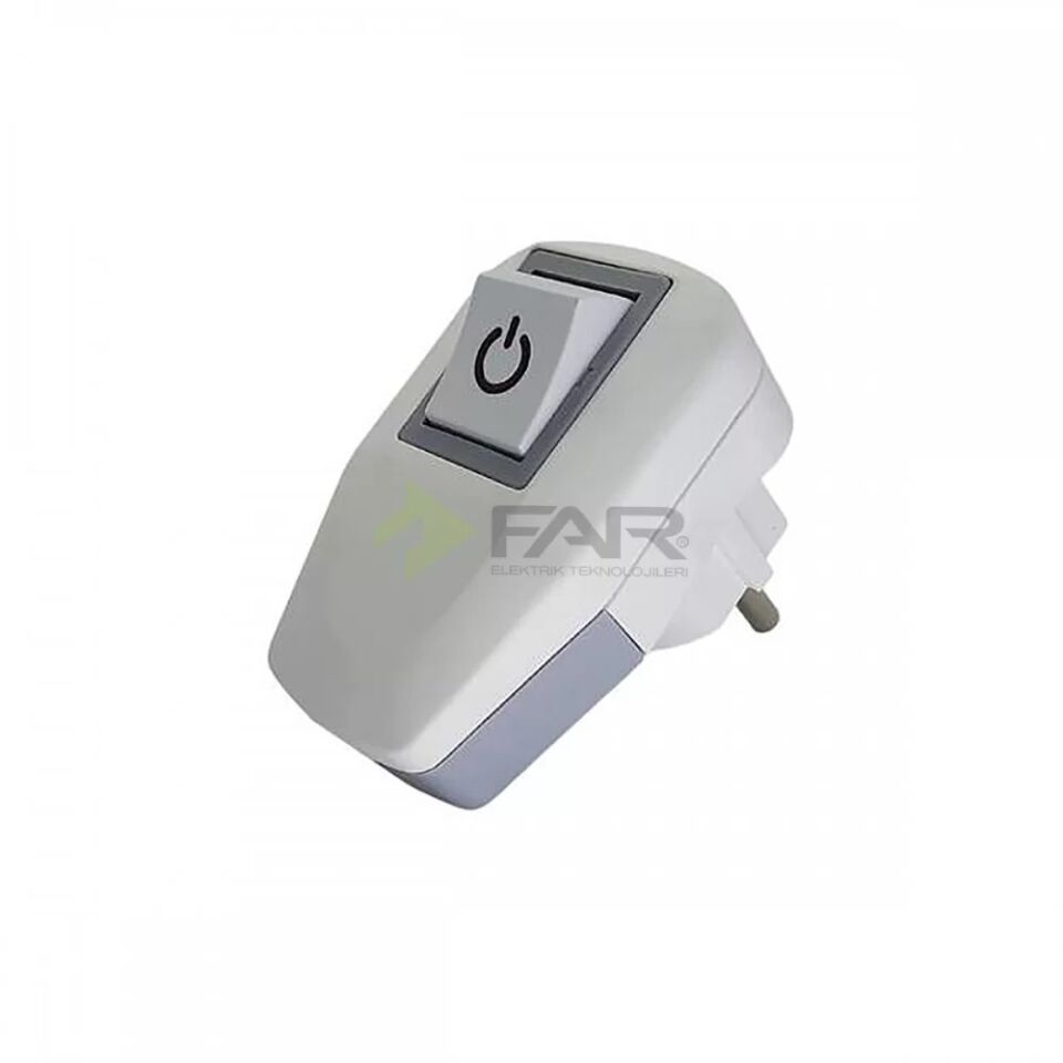Far Anahtarlı Erkek Fiş (Kolay Bağlantılı)