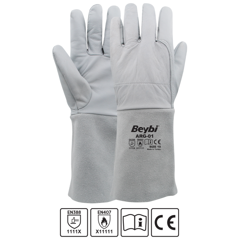 Beybi ARG-01 Argon Kaynakçı Eldiveni