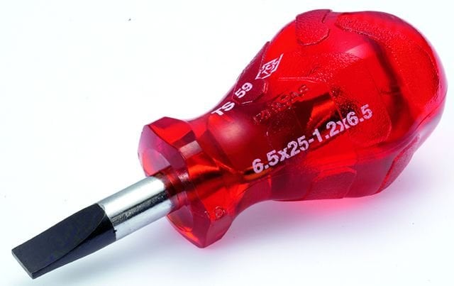 İzeltaş Kraft Topaç Düz Tornavida 6,5x25