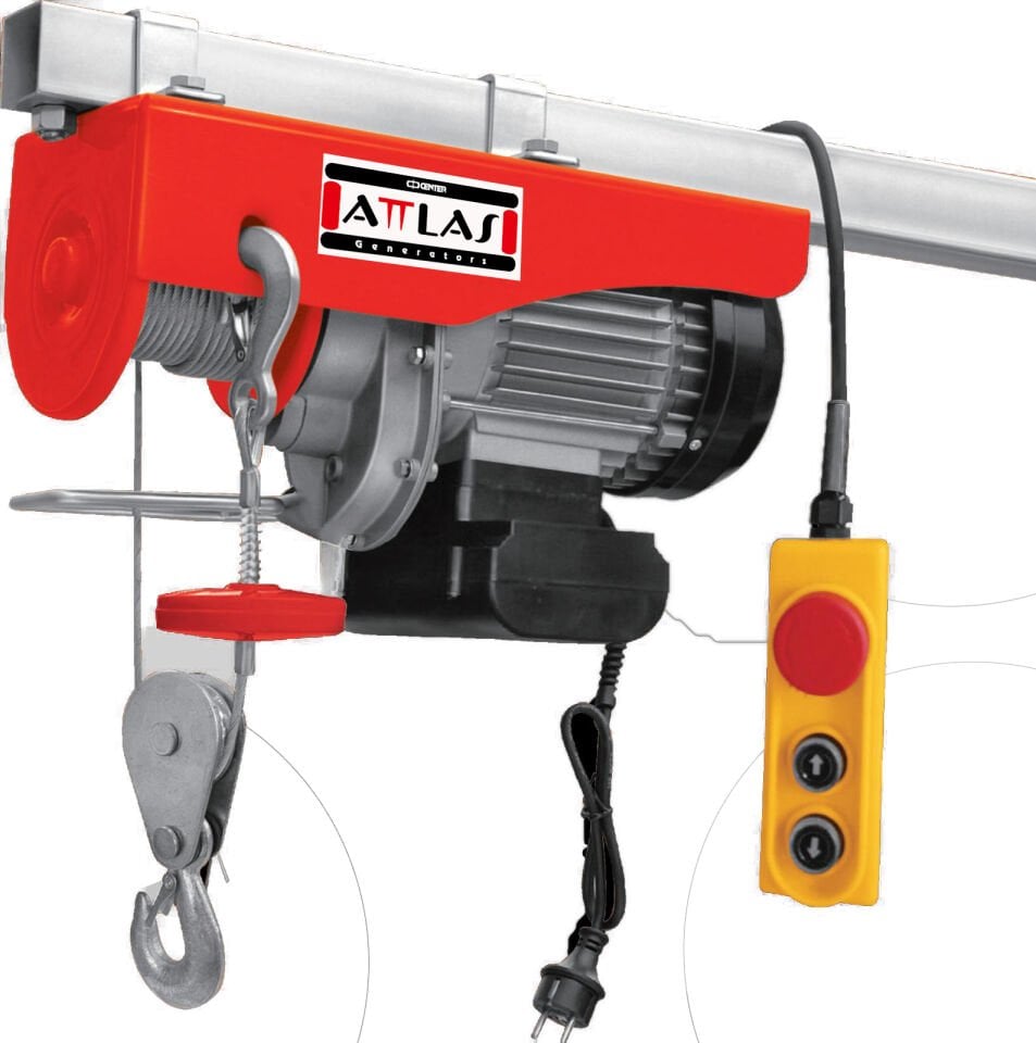 Attlas Mini Vinç Elektrikli 250/500kg