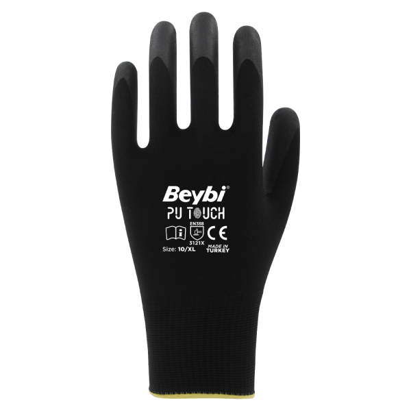 Beybi Poliüretan Örgü Pu Slim Kaplı Siyah No:8