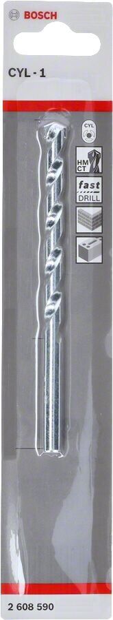 Bosch Cyl-1 Taş Matkap Ucu 3x60mm