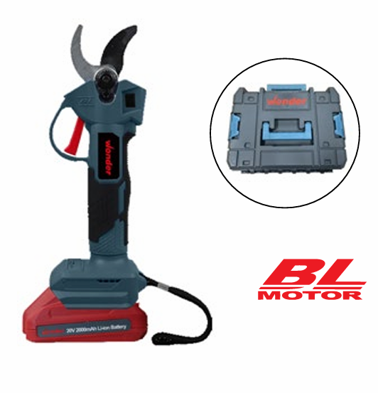 Wonder Kömürsüz Şarjlı Bağ Makası 20v 2.0AH