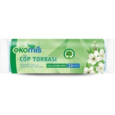 Ekomis Çöp Torbası Jumbo Boy 80x110cm 7 Adet