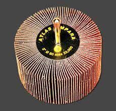 Atlas Saplı Mop Fırfır Zımpara 30x15mm 60 kum